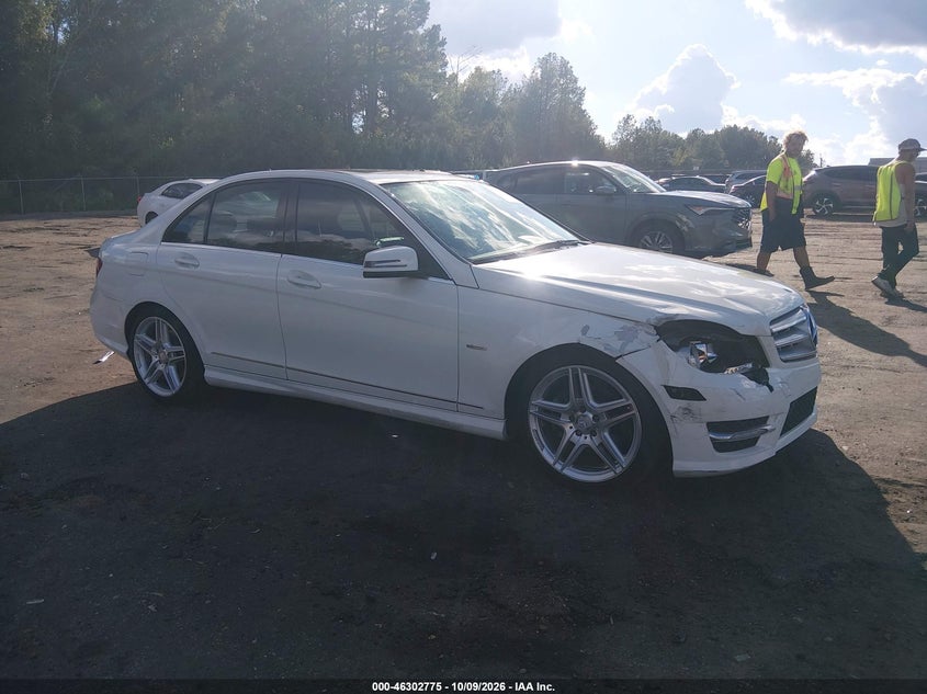 2012 MERCEDES-BENZ C 250 SPORT | WDDGF4HB0CR231416 | UPCARS