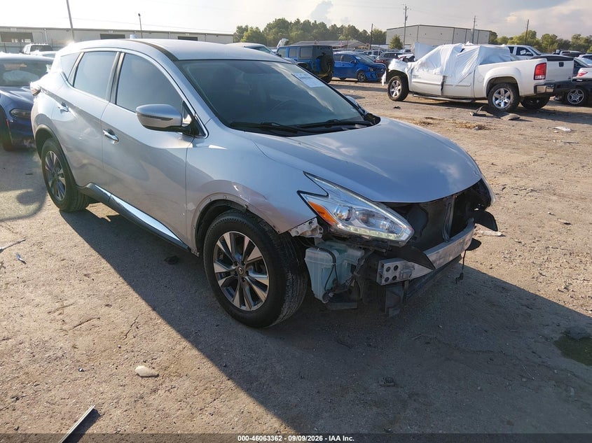 2017 NISSAN MURANO S | 5N1AZ2MH7HN132625 | UPCARS
