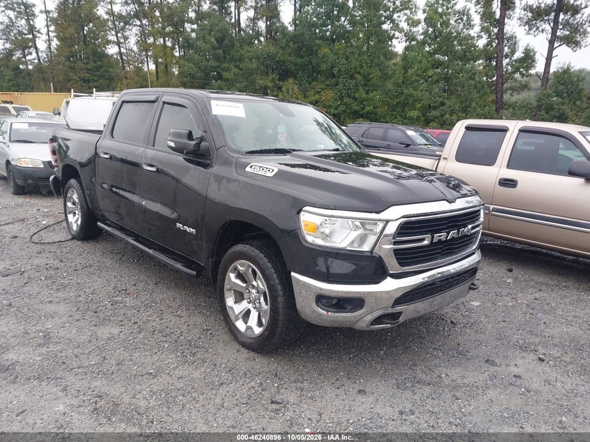 2019 RAM 1500 BIG HORN/LONE STAR  4X4 5'7 BOX | 1C6SRFFT1KN810334 | UPCARS