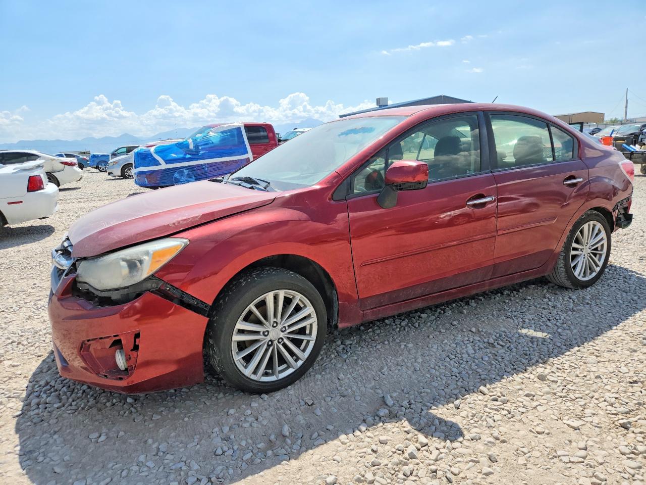 2012 SUBARU IMPREZA LIMITED | JF1GJAG65CH030618 | UPCARS