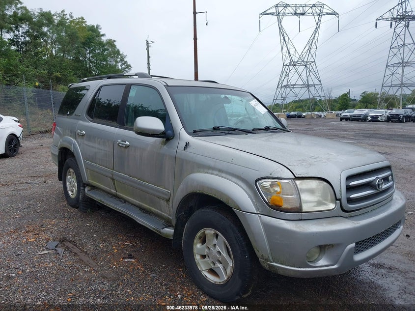 2001 TOYOTA SEQUOIA LIMITED V8 | 5TDBT48A31S046487 | UPCARS