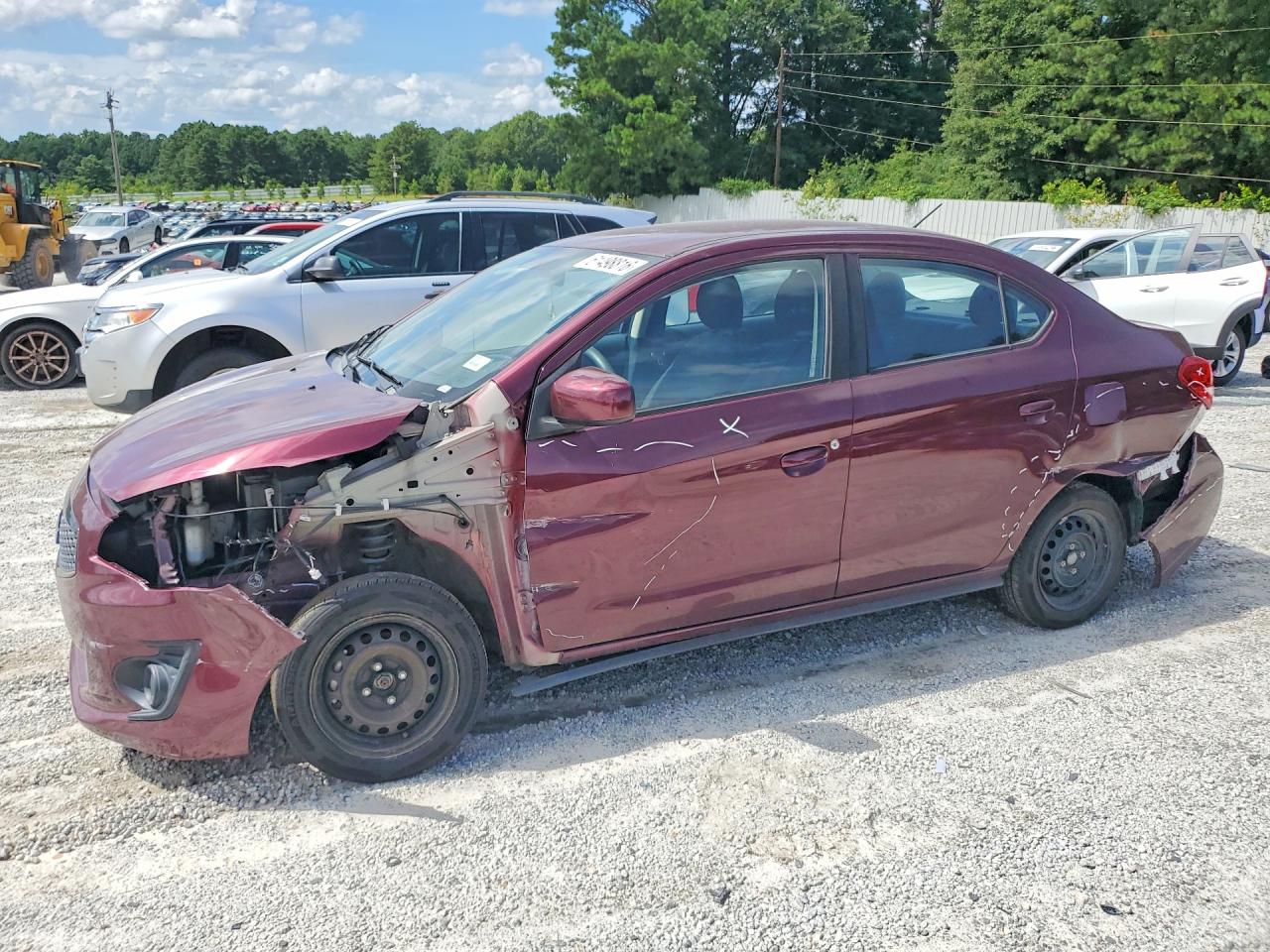 2020 MITSUBISHI MIRAGE G4 ES | ML32F3FJ1LHF02004 | UPCARS