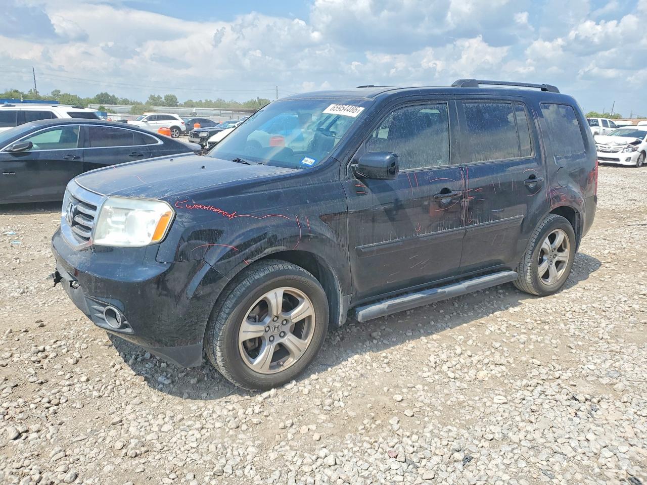 2012 HONDA PILOT EXL | 5FNYF3H53CB037262 | UPCARS