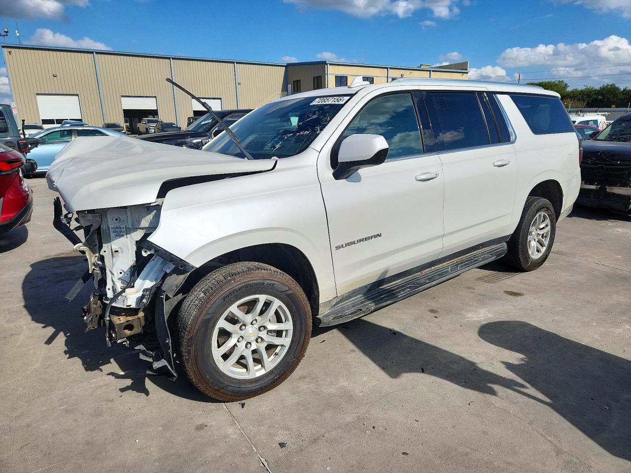 2021 CHEVROLET SUBURBAN C1500 LT | 1GNSCCKD1MR235534 | UPCARS