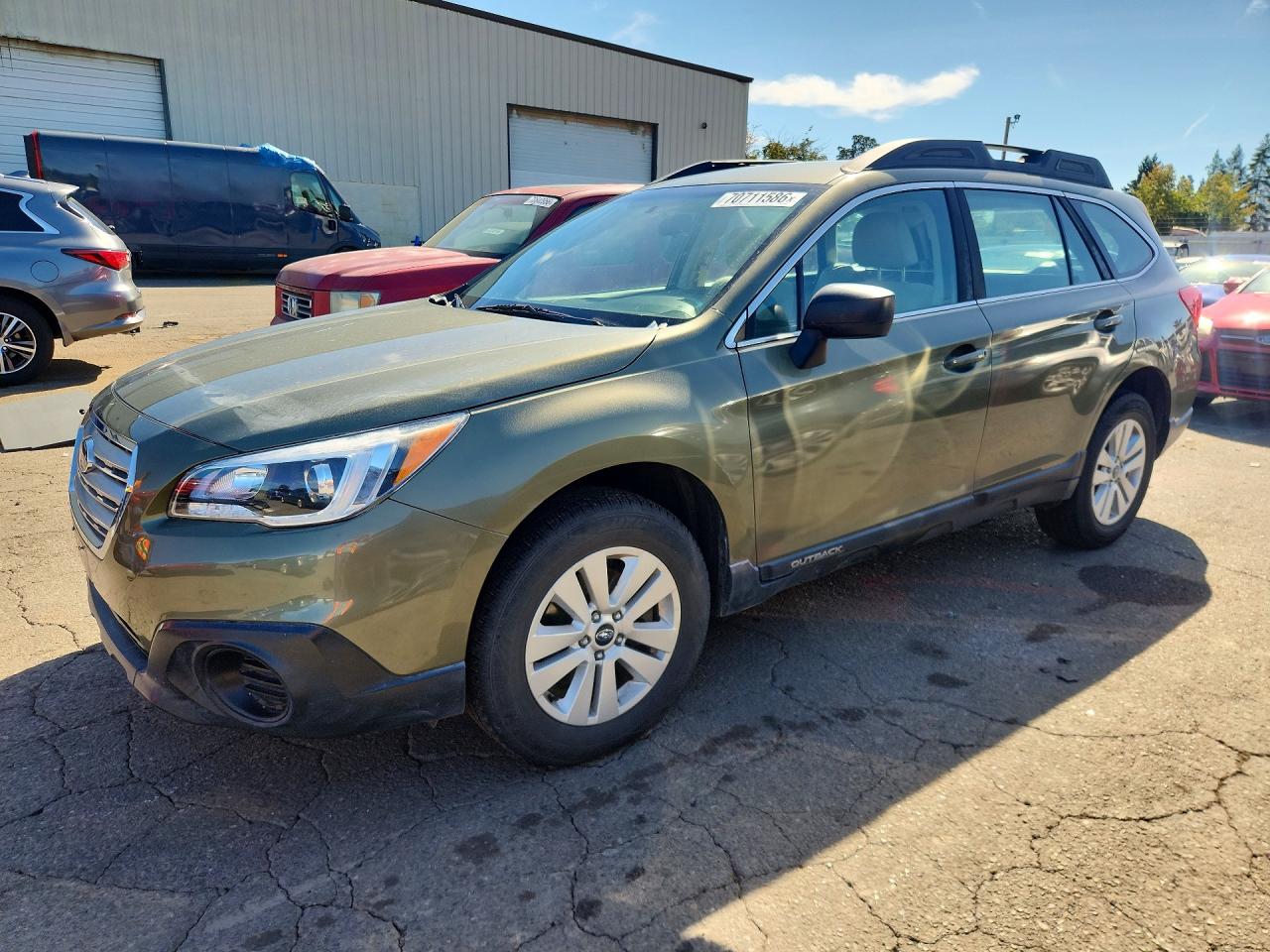 2017 SUBARU OUTBACK 2.5I | 4S4BSAAC9H3350525 | UPCARS