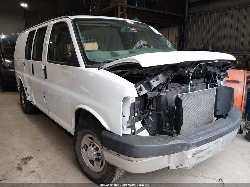 2020 CHEVROLET EXPRESS CARGO RWD 2500 REGULAR WHEELBASE WT | 1GCWGAFP9L1258015 | UPCARS
