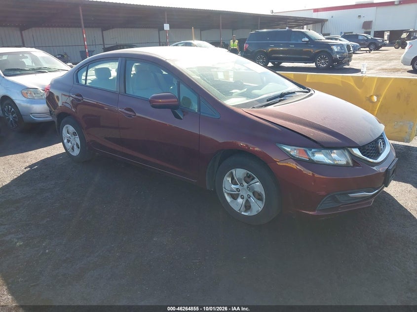 2015 HONDA CIVIC LX | 19XFB2F5XFE268119 | UPCARS