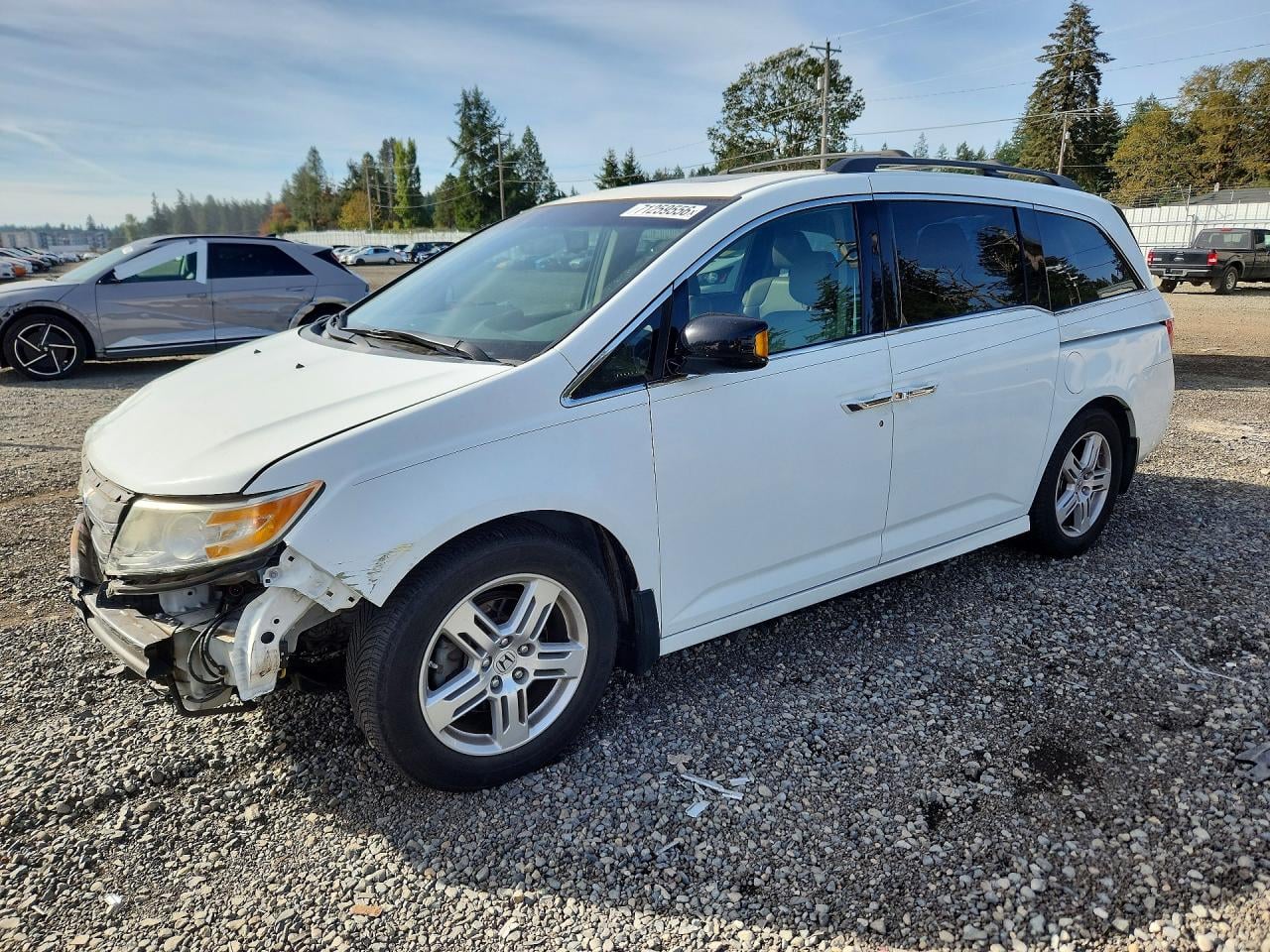 2011 HONDA ODYSSEY TOURING | 5FNRL5H97BB034116 | UPCARS