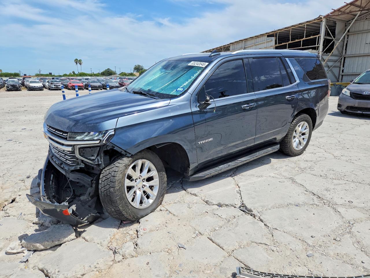 2021 CHEVROLET TAHOE C1500 PREMIER | 1GNSCSKDXMR339448 | UPCARS