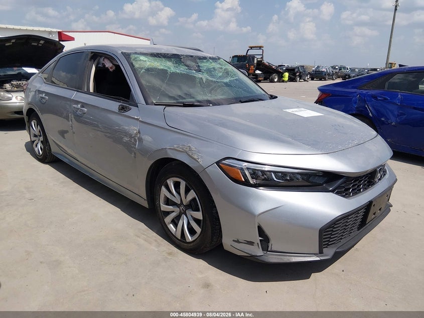 2026 HONDA CIVIC LX | 2HGFE2F27TH502750 | UPCARS