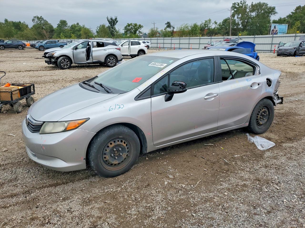 2012 HONDA CIVIC LX | 19XFB2F54CE043299 | UPCARS