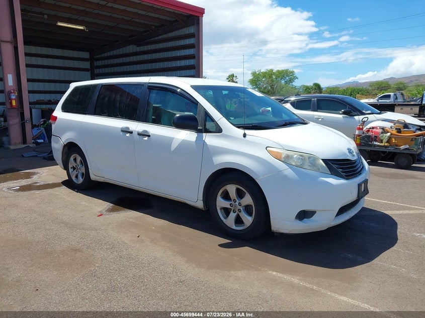 2014 TOYOTA SIENNA L V6 7 PASSENGER | 5TDZK3DC3ES513349 | UPCARS