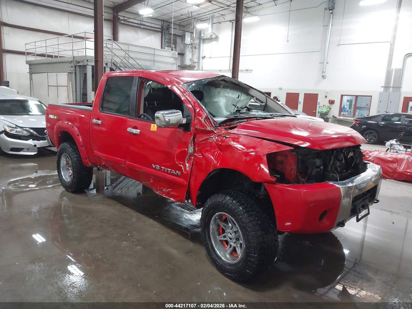 2012 NISSAN TITAN SV | 1N6AA0EJ2CN315986 | UPCARS