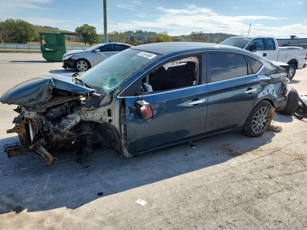 2014 NISSAN SENTRA S | 3N1AB7AP2EY331522 | UPCARS