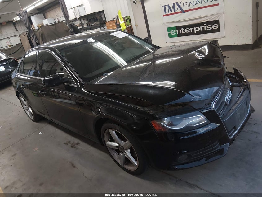 2010 AUDI A4 2.0T PREMIUM | WAUFFAFL4AN043757 | UPCARS