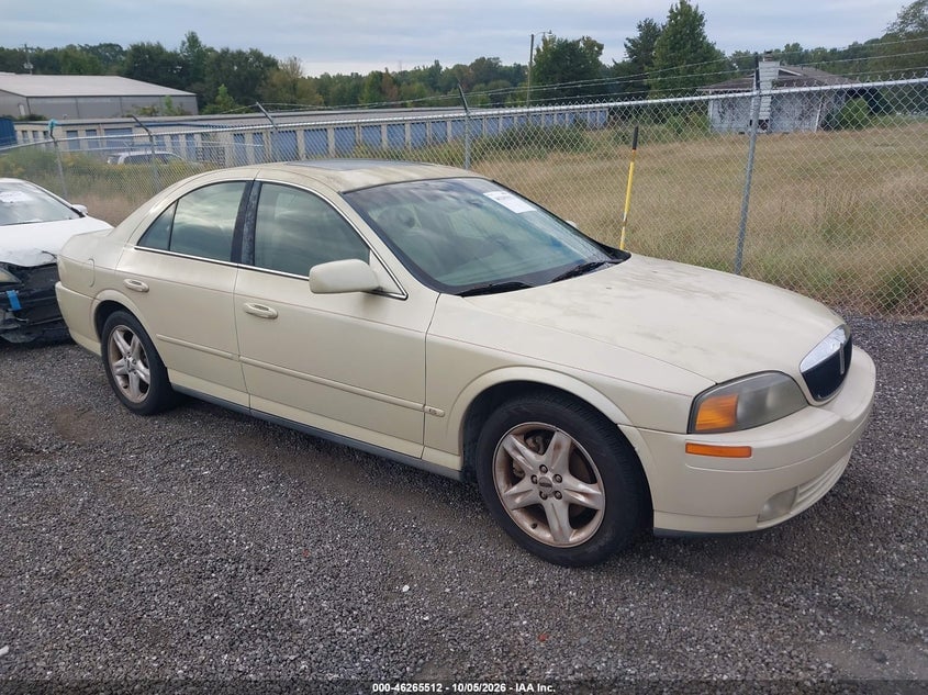 2001 LINCOLN LS V8 AUTO | 1LNHM87A81Y631503 | UPCARS