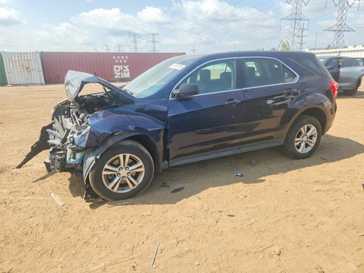 2017 CHEVROLET EQUINOX LS | 2GNALBEK5H1597896 | UPCARS