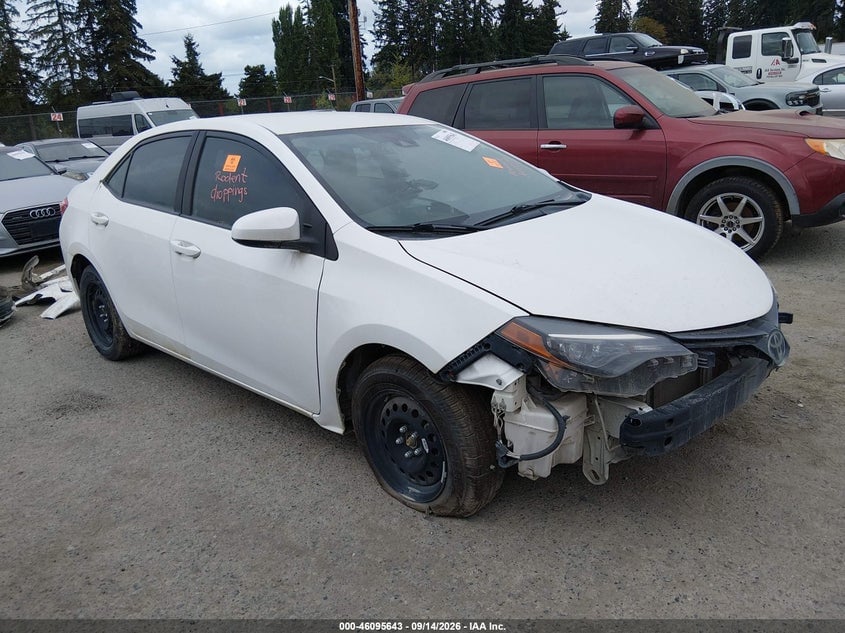 2017 TOYOTA COROLLA LE | 2T1BURHEXHC782603 | UPCARS