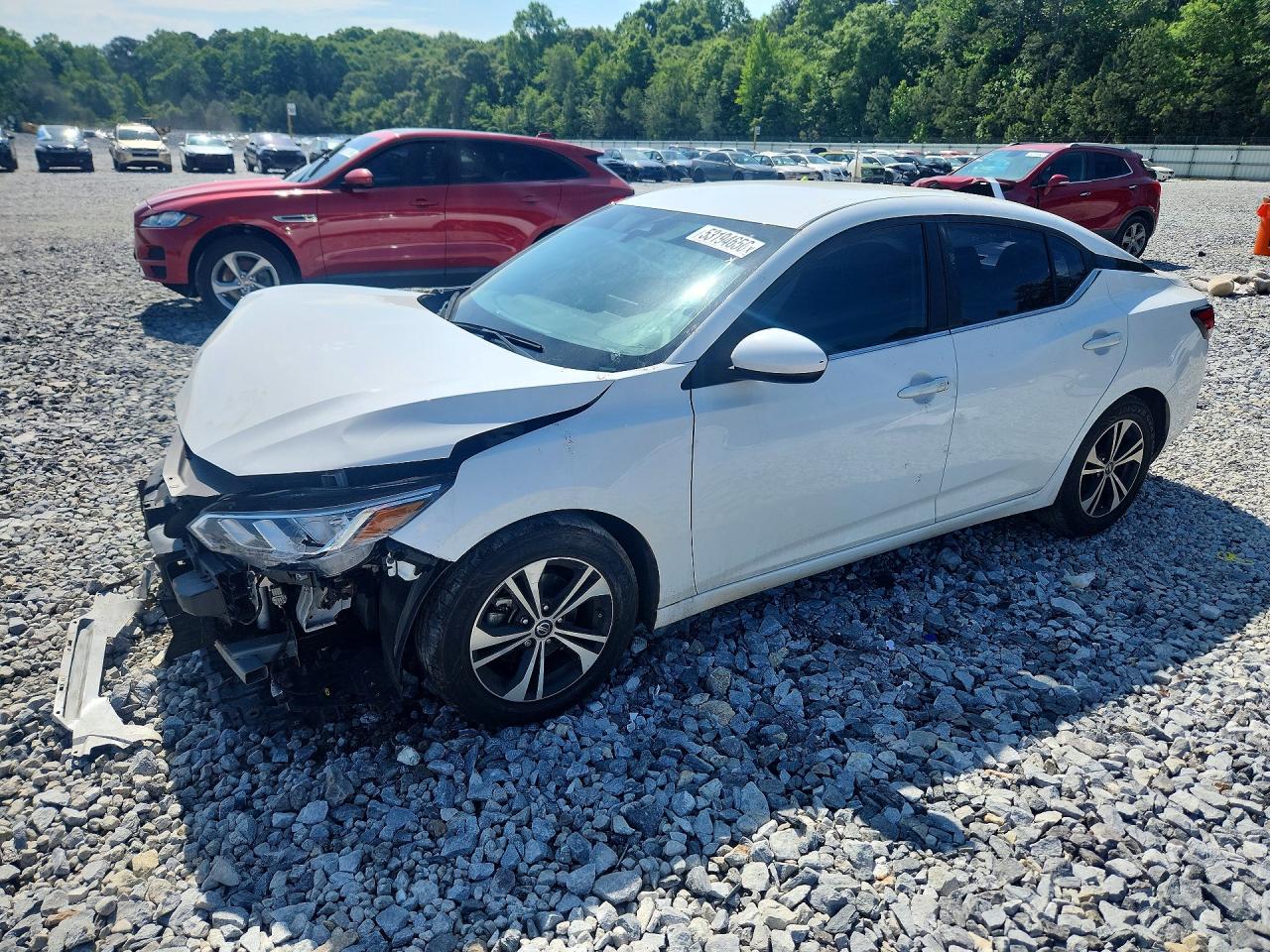 2022 NISSAN SENTRA SV | 3N1AB8CV2NY312955 | UPCARS