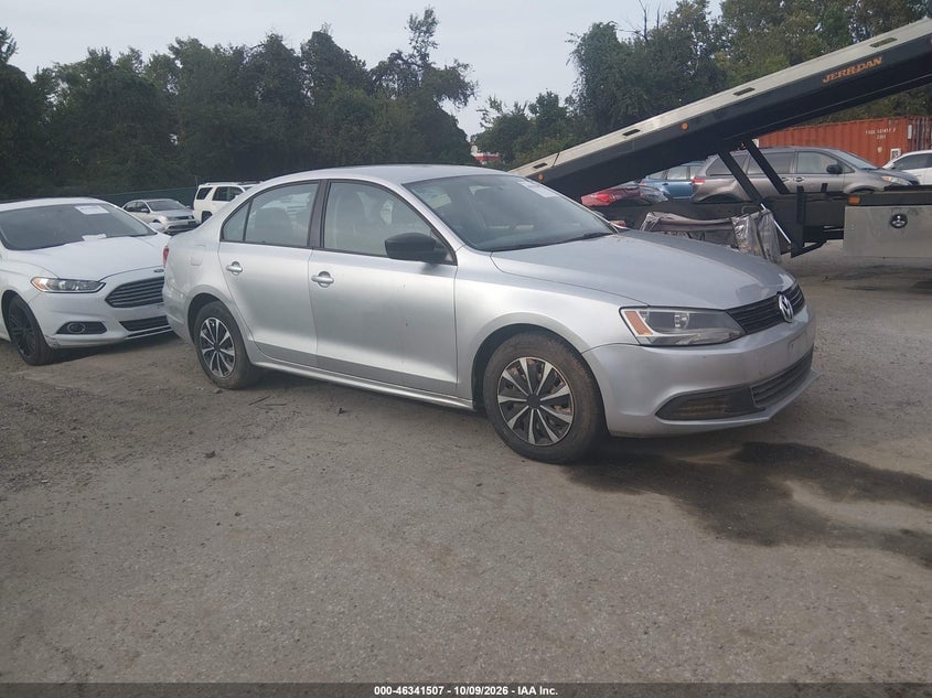 2011 VOLKSWAGEN JETTA 2.0L S | 3VW2K7AJ6BM061823 | UPCARS