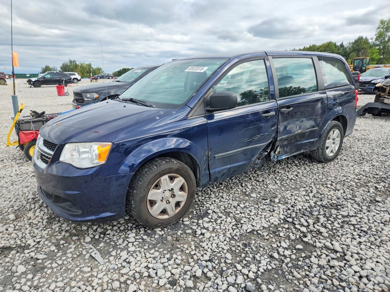 2012 DODGE CARAVAN SE | 2C4RDGBGXCR424293 | UPCARS
