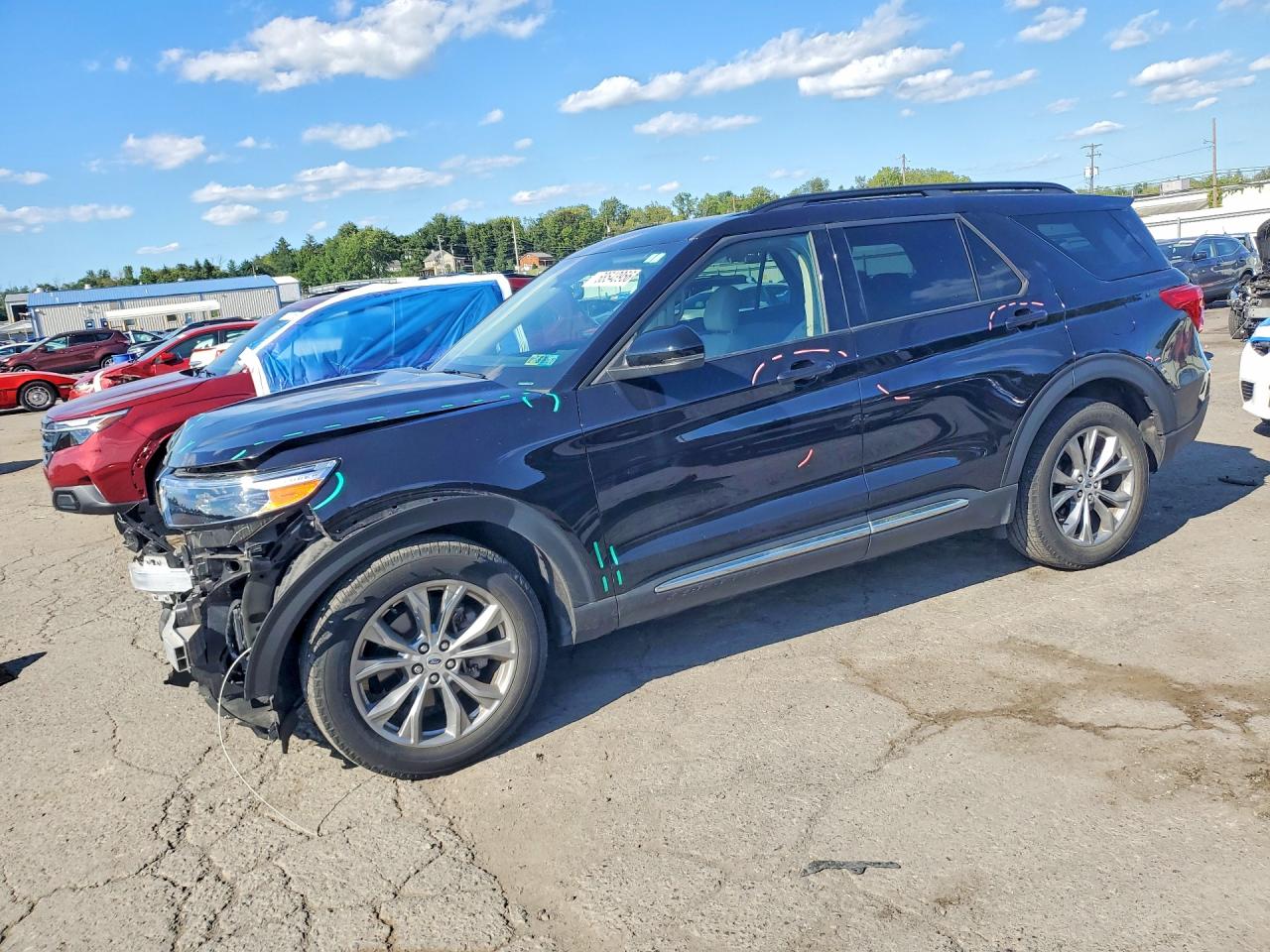 2023 FORD EXPLORER XLT | 1FMSK8DH9PGB40210 | UPCARS