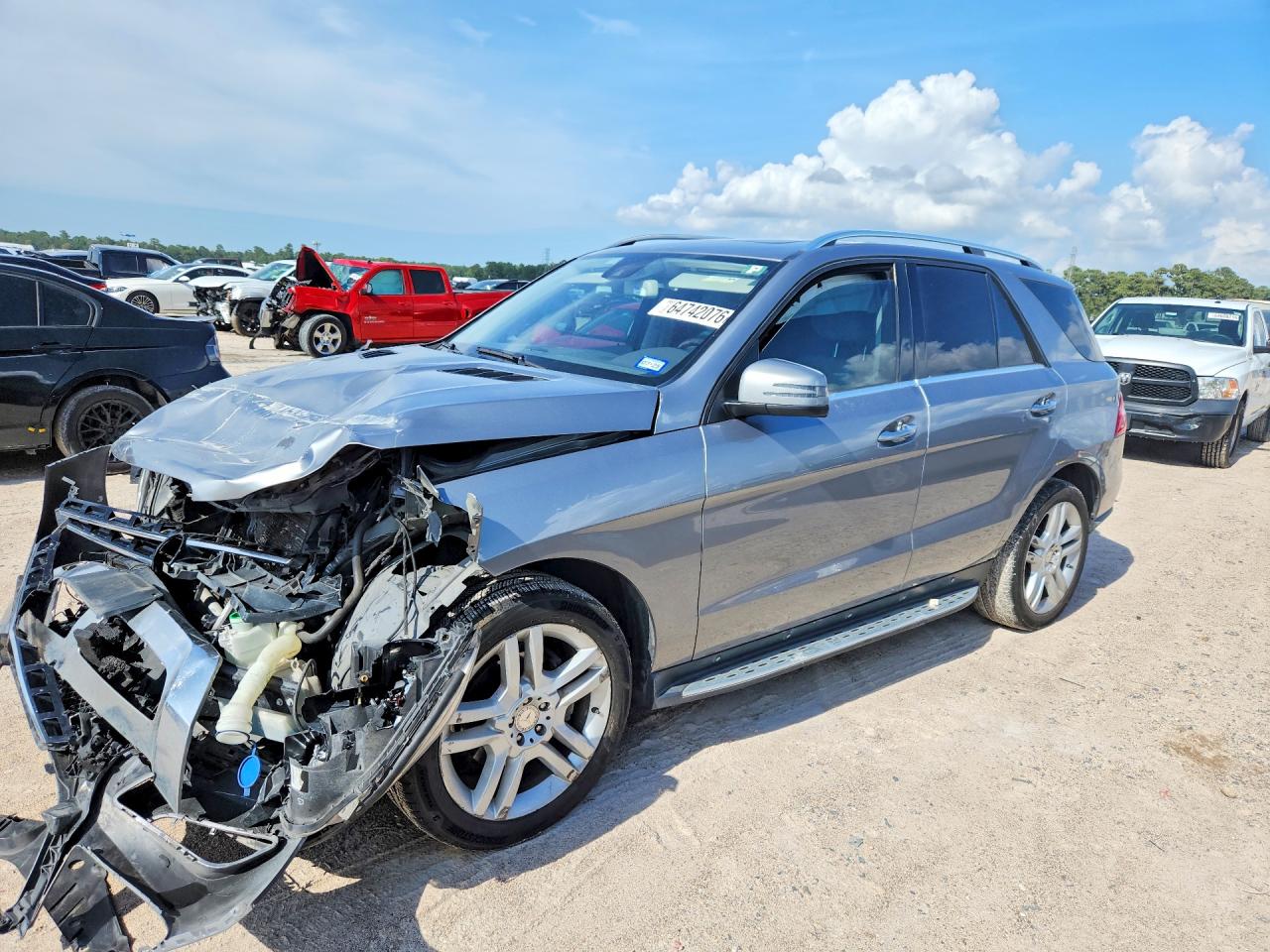 2015 MERCEDES-BENZ M-CLASS 350 | 4JGDA5JBXFA605606 | UPCARS