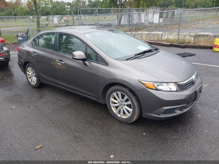 2012 HONDA CIVIC SDN EX | 19XFB2F80CE393135 | UPCARS