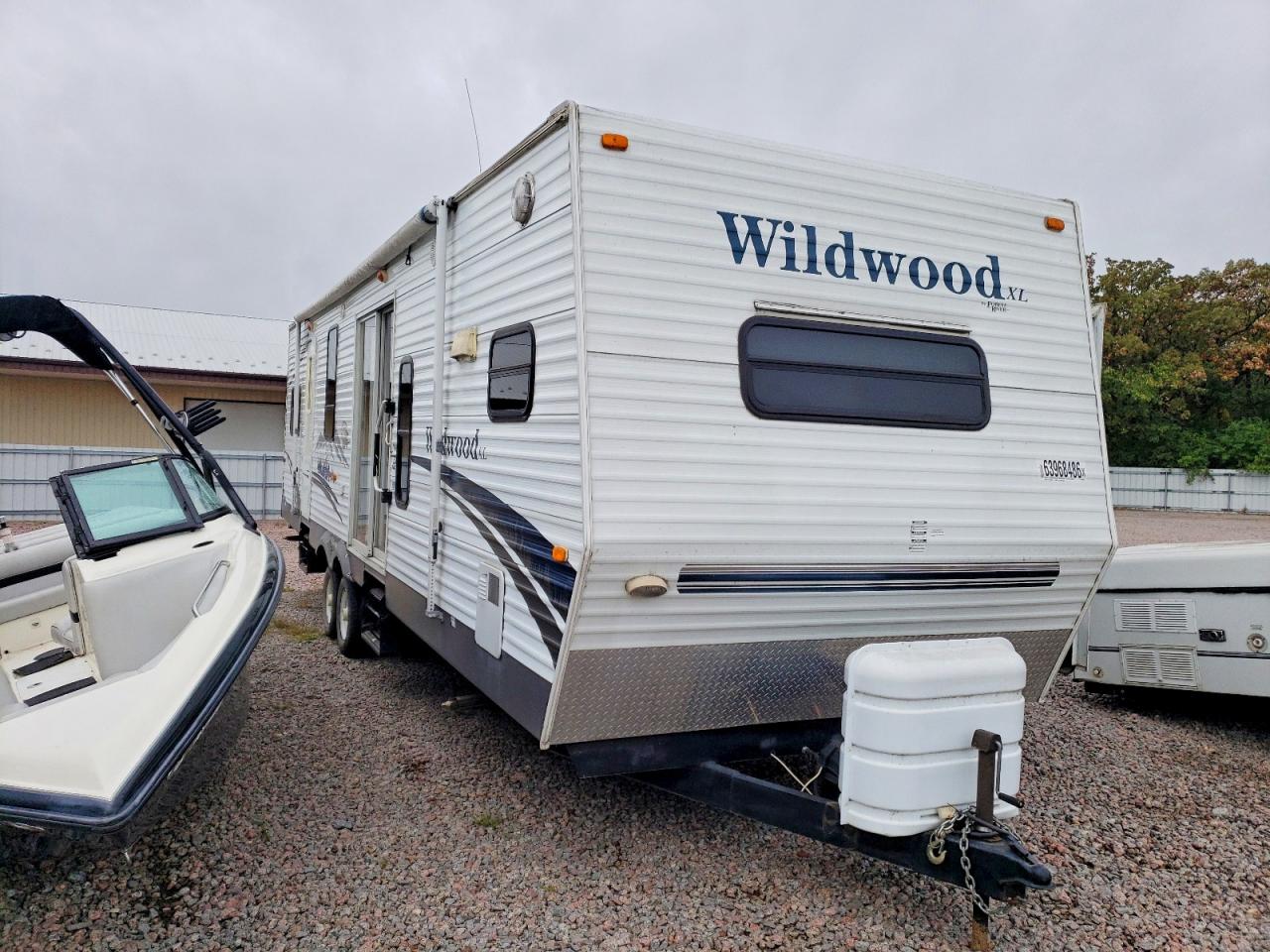 2007 FORESRIVER WILDWOOD FOREST RIVER  CAMPER | 4X4TWDM2X7J047985 | UPCARS