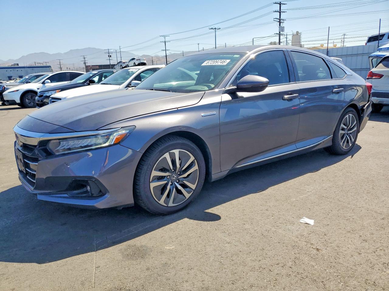 2022 HONDA ACCORD HYBRID EXL | 1HGCV3F55NA016877 | UPCARS