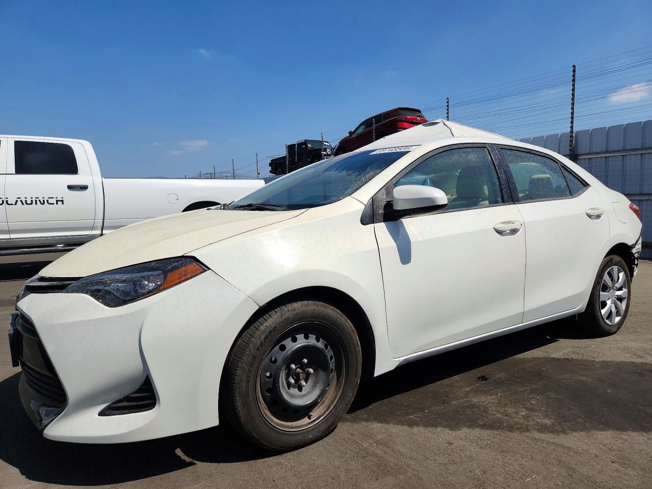 2017 TOYOTA COROLLA LE | 5YFBURHE9HP621563 | UPCARS