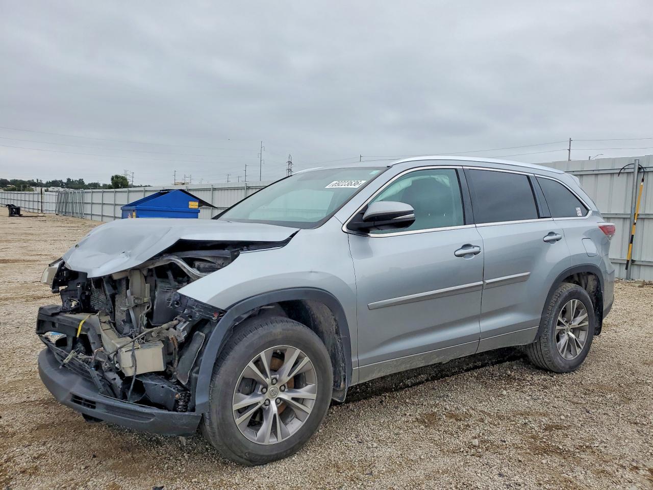 2014 TOYOTA HIGHLANDER XLE | 5TDKKRFHXES011581 | UPCARS
