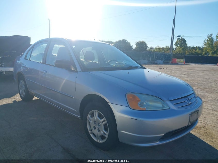 2002 HONDA CIVIC LX | 1HGES16522L064987 | UPCARS