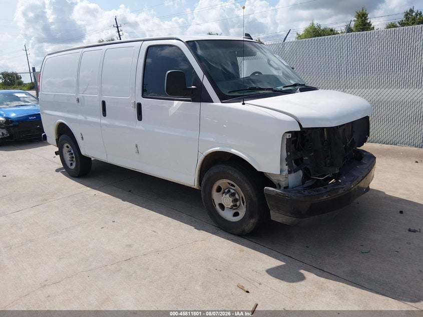 2019 CHEVROLET EXPRESS 2500 WORK VAN | 1GCWGAFG1K1237920 | UPCARS