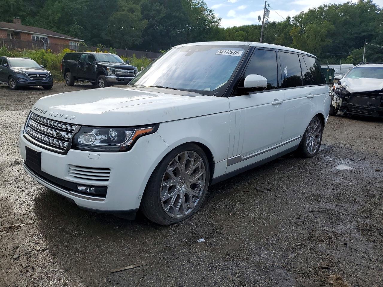 2017 LAND ROVER RANGEROVER HSE | SALGS2FV1HA345804 | UPCARS