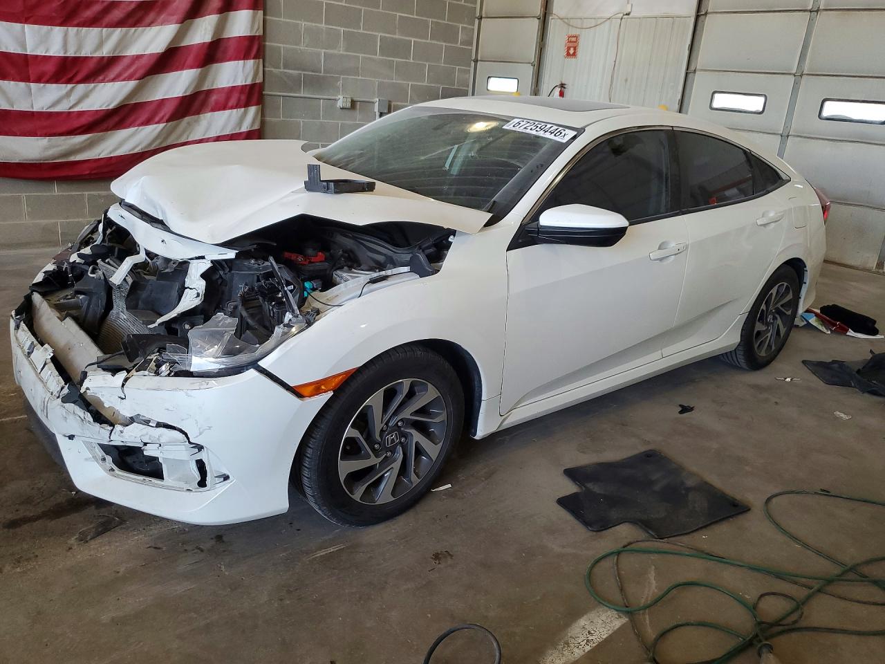 2017 HONDA CIVIC EX | 19XFC2F72HE069227 | UPCARS