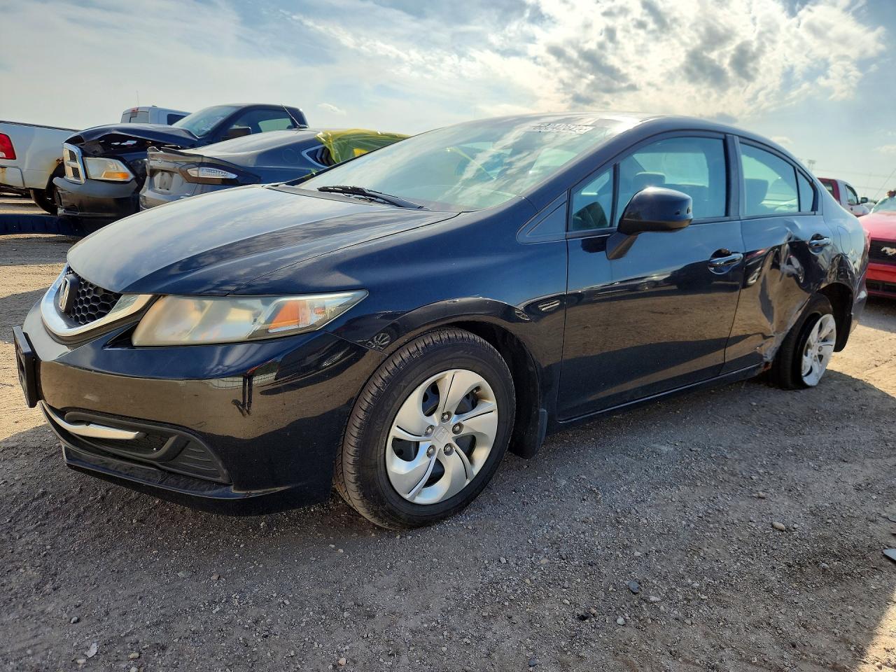 2013 HONDA CIVIC LX | 19XFB2F51DE054987 | UPCARS
