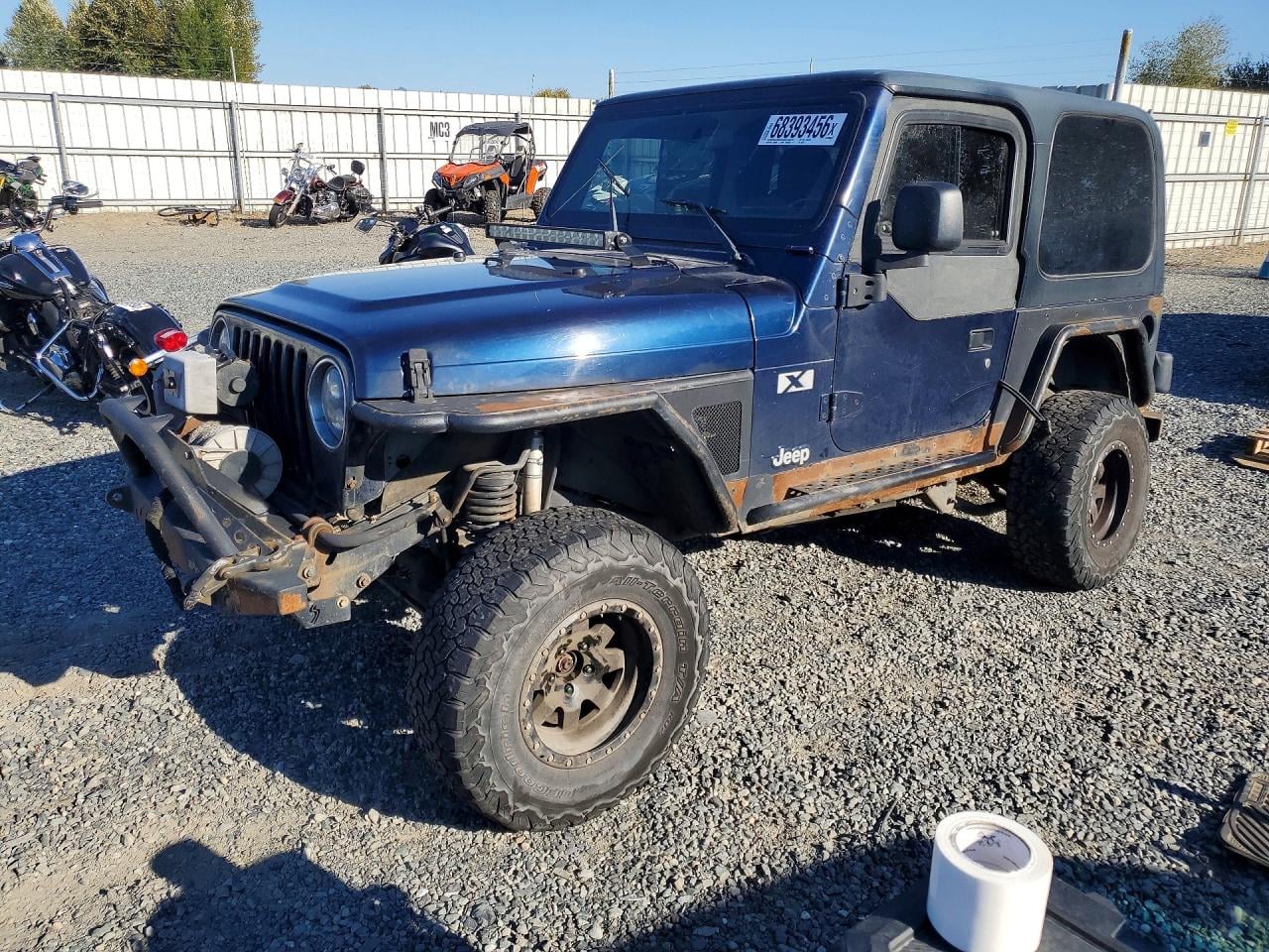 2003 JEEP WRANGLER COMMANDO | 1J4FA39S33P301087 | UPCARS