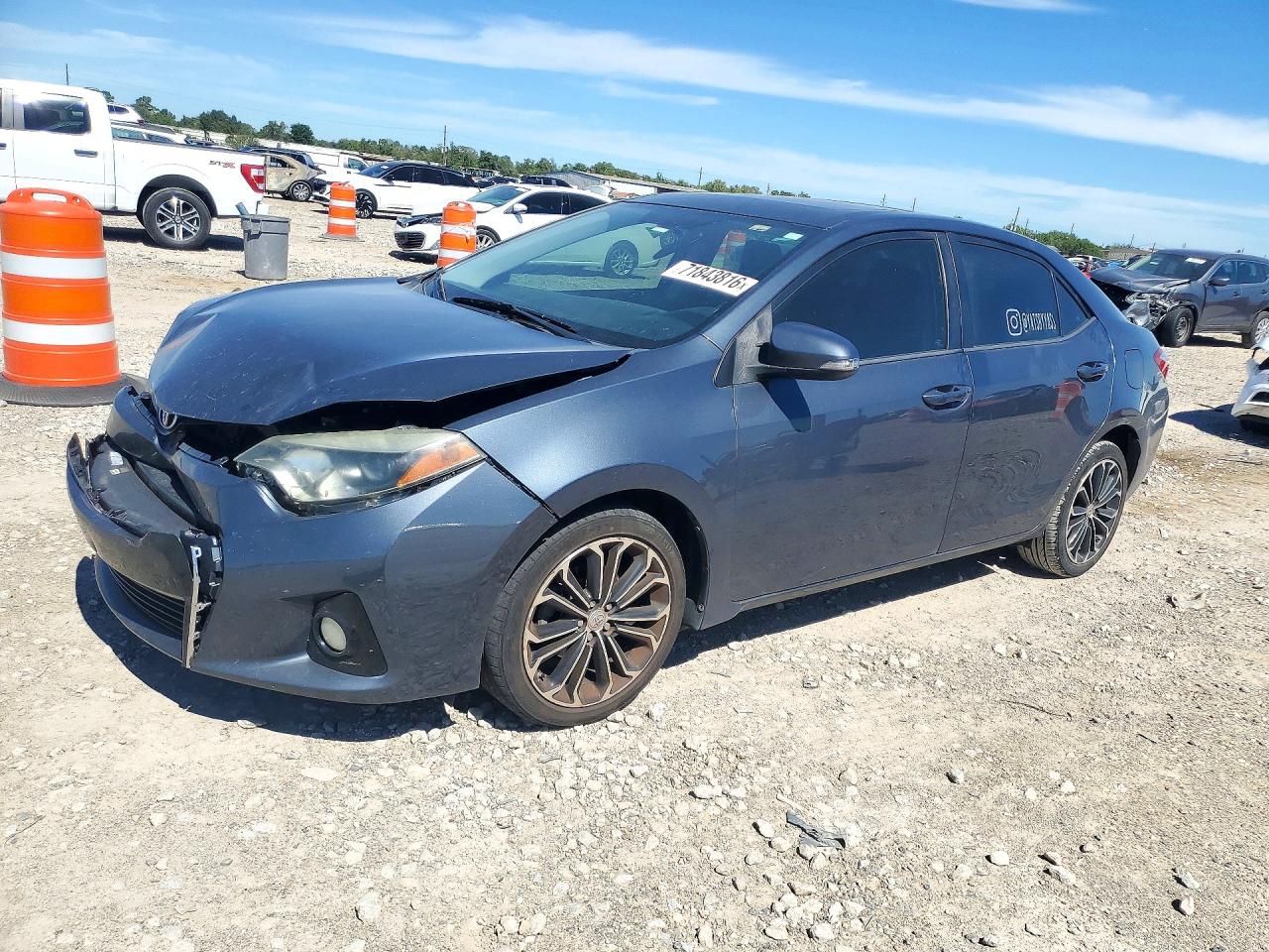 2015 TOYOTA COROLLA S PLUS | 2T1BURHE4FC407724 | UPCARS