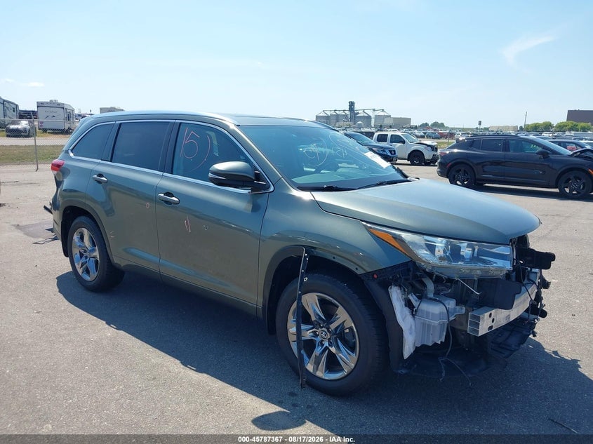 2019 TOYOTA HIGHLANDER LIMITED PLATINUM | 5TDDZRFH3KS987931 | UPCARS