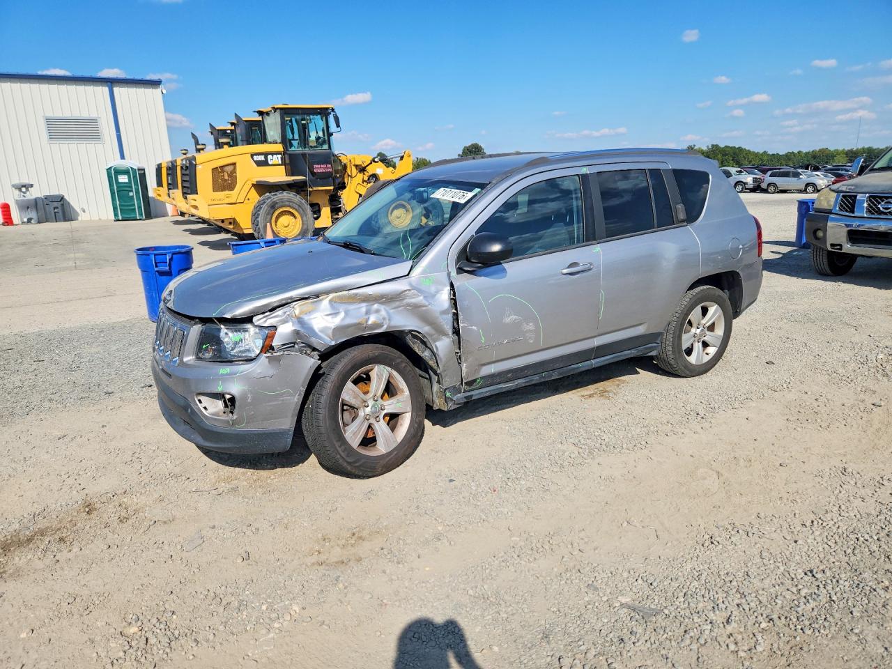 2014 JEEP COMPAS SPORT | 1C4NJCBB4ED893891 | UPCARS