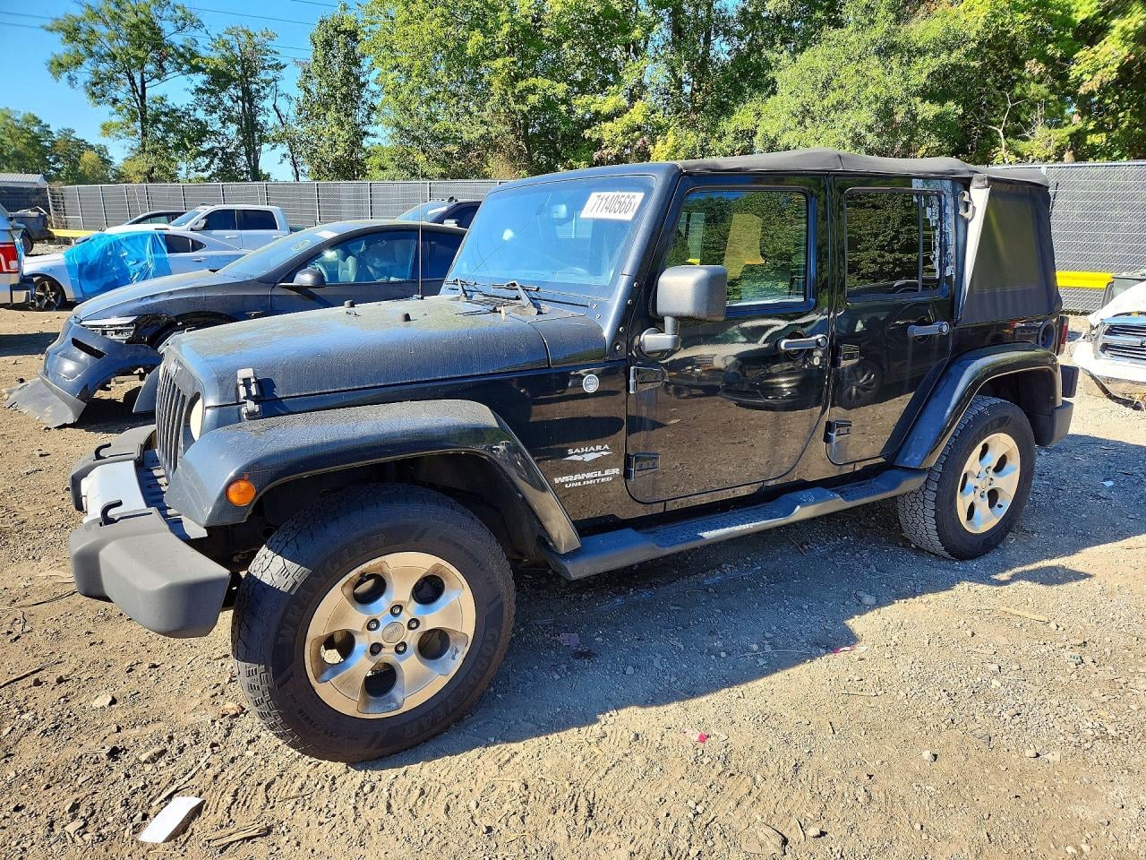2014 JEEP WRANGLER SAHARA | 1C4BJWEG1EL138487 | UPCARS