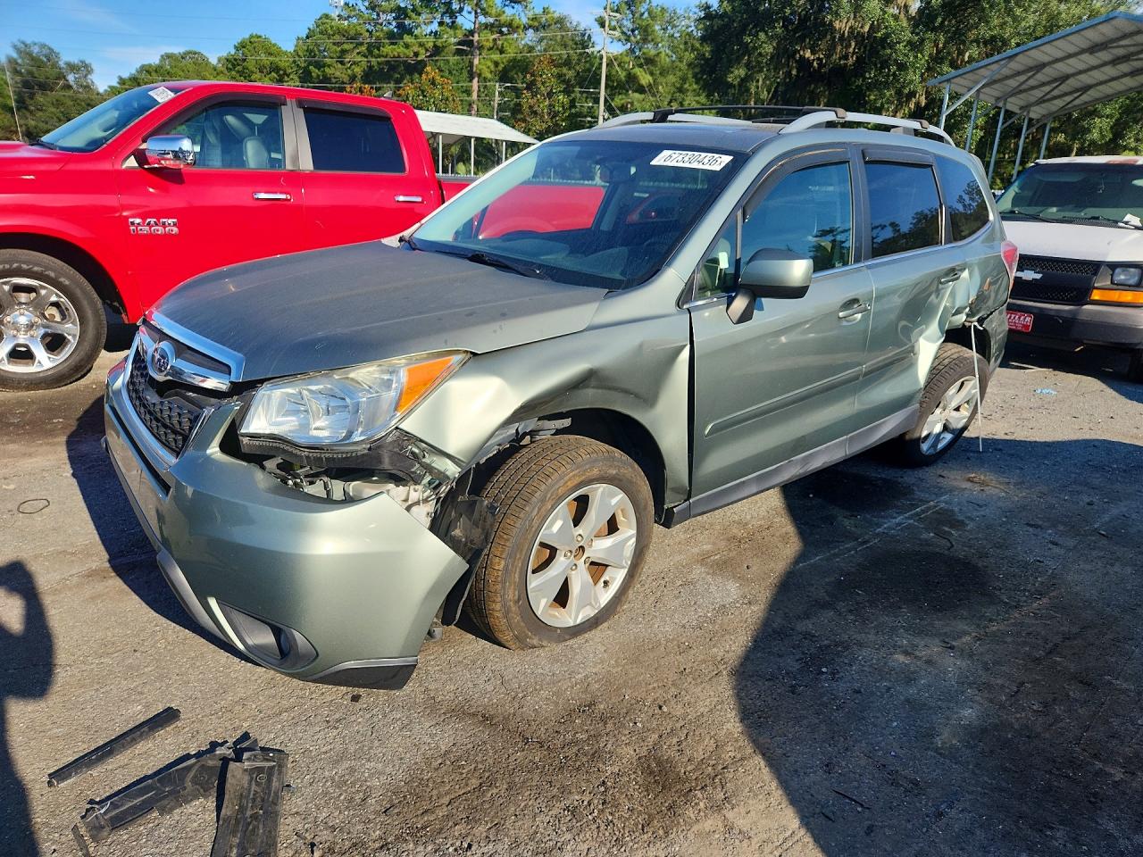 2016 SUBARU FORESTER 2.5I LIMITED | JF2SJAHC6GH529766 | UPCARS