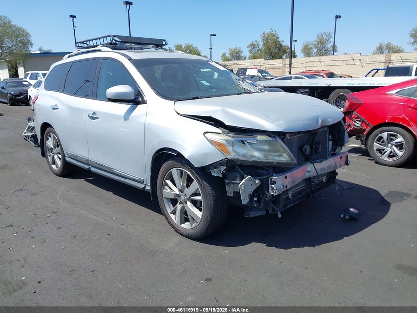 2015 NISSAN PATHFINDER PLATINUM | 5N1AR2MN9FC629836 | UPCARS