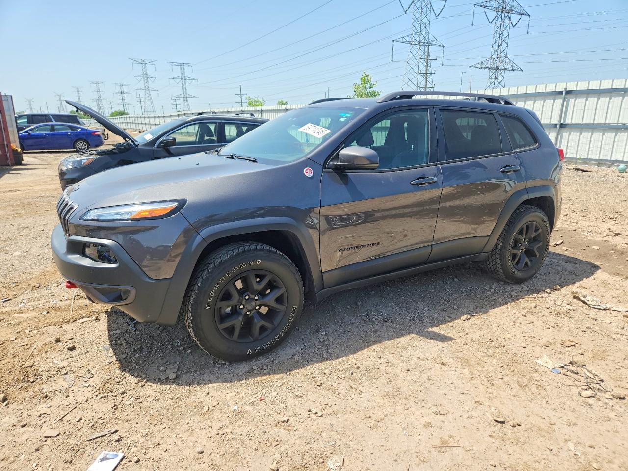 2017 JEEP CHEROKEE TRAILHAWK | 1C4PJMBS2HW505399 | UPCARS