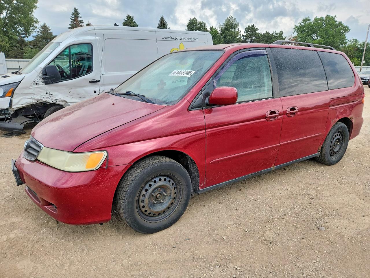 2003 HONDA ODYSSEY EXL | 5FNRL18063B141167 | UPCARS
