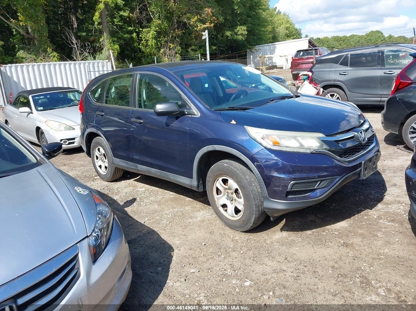 2015 HONDA CR-V LX | 5J6RM4H33FL076587 | UPCARS