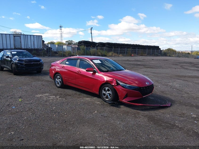 2021 HYUNDAI ELANTRA SE | 5NPLL4AG6MH041555 | UPCARS