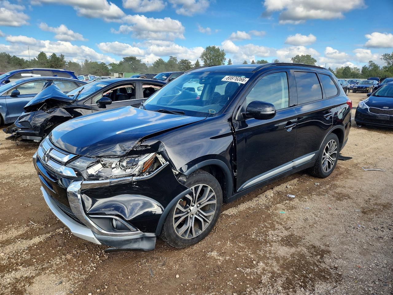 2016 MITSUBISHI OUTLANDER SE | JA4AD3A33GZ059675 | UPCARS