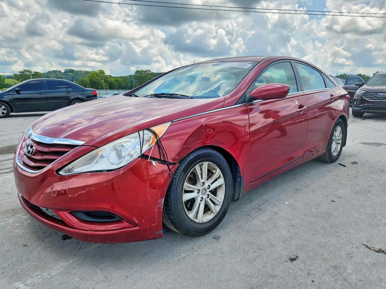 2012 HYUNDAI SONATA GLS | 5NPEB4AC6CH382221 | UPCARS